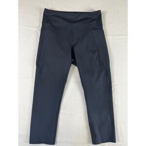 Fila Sport Women's Leggings Medium Dark Gray Polyester Spandex Athletic